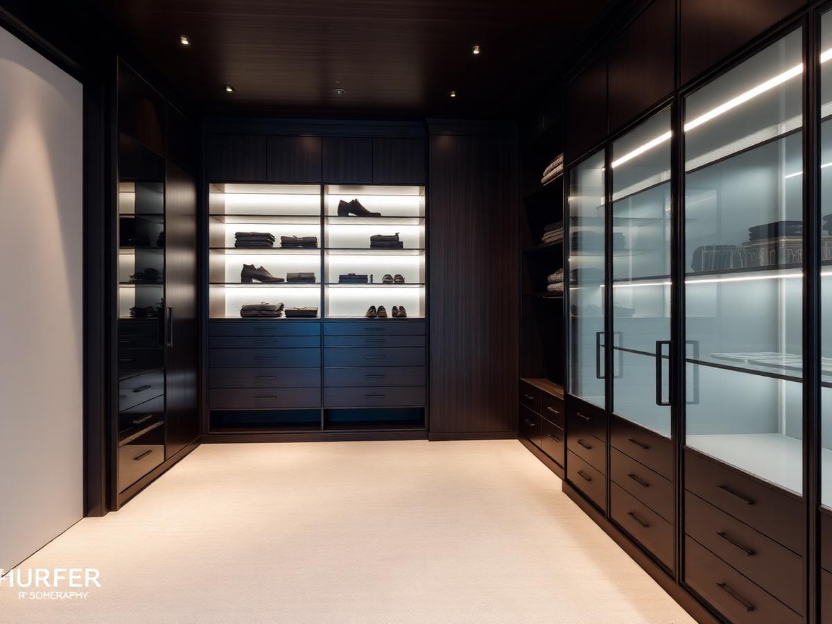 Closets planejados sob medida